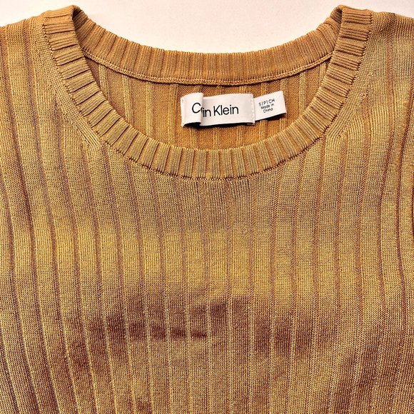 CK Ribbed Midi Sweater Dress - Picture 5 of 5